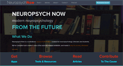 Desktop Screenshot of neuropsychnow.com